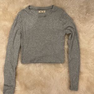 Madewell Gray Size Small Crop Top